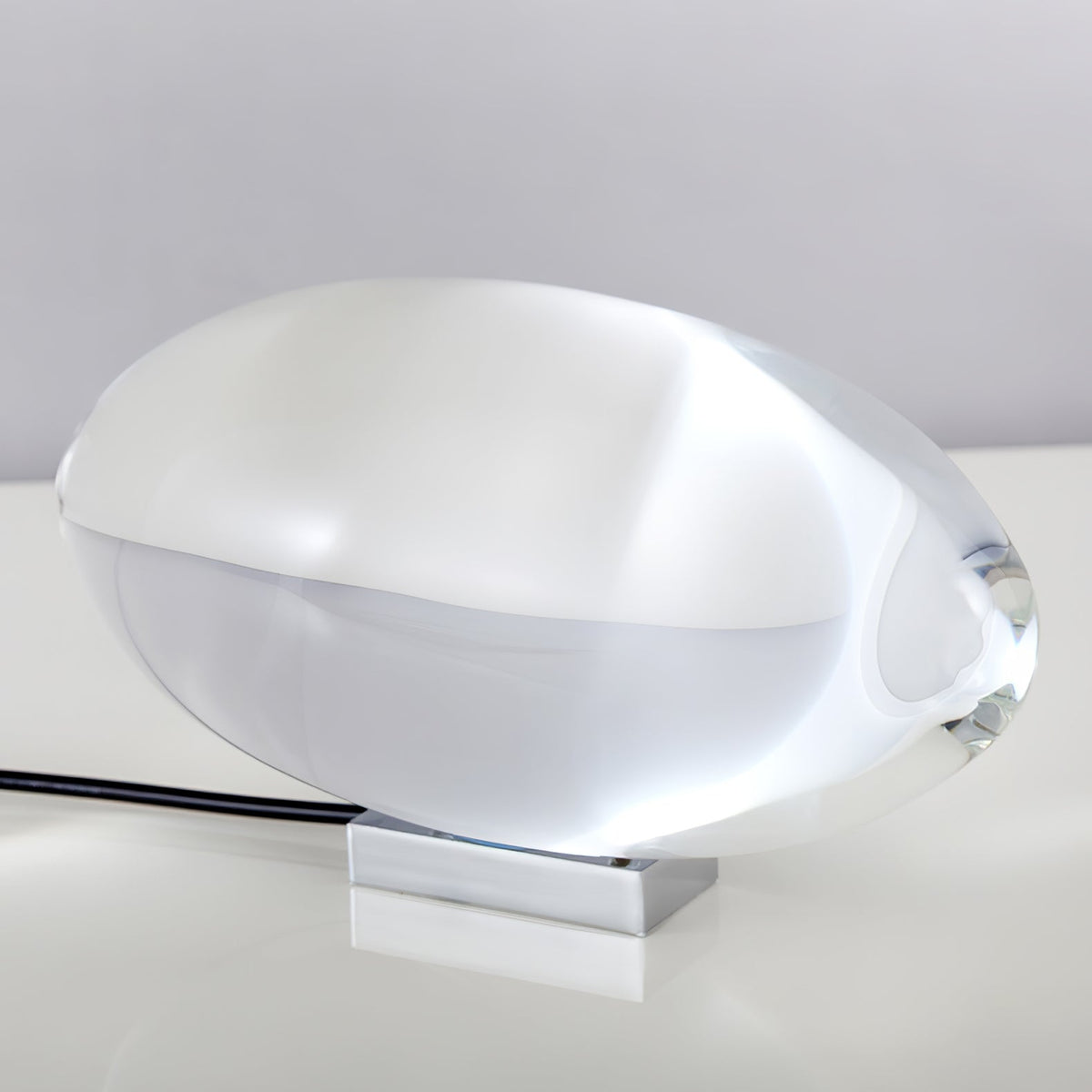 Glass Glow Table Lamps