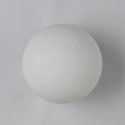 Minimal Glass Globe Wall Light