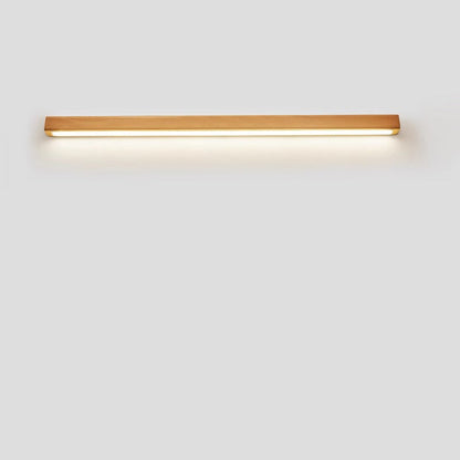 Slim Wooden LED Linear Wall Light