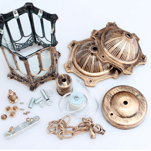 Vintage Outdoor Hanging Lantern Pendant Light