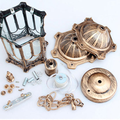 Vintage Outdoor Hanging Lantern Pendant Light