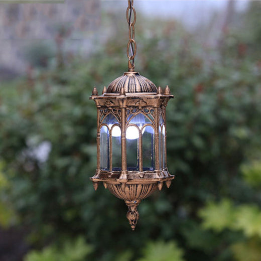 Vintage Outdoor Hanging Lantern Pendant Light