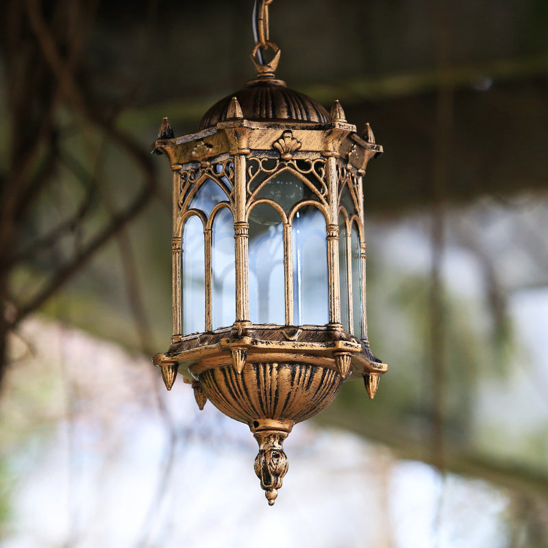 Vintage Outdoor Hanging Lantern Pendant Light