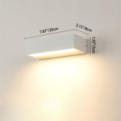 Modern Linear LED Outdoor Wall Light