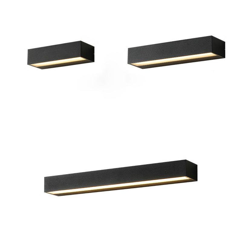 Modern Linear LED Outdoor Wall Light