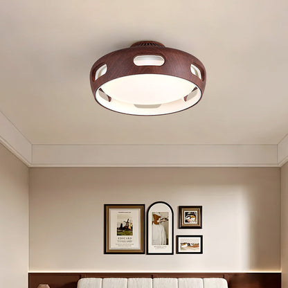Modern Bladeless LED Ceiling Fan Light