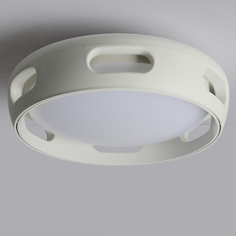 Modern Bladeless LED Ceiling Fan Light
