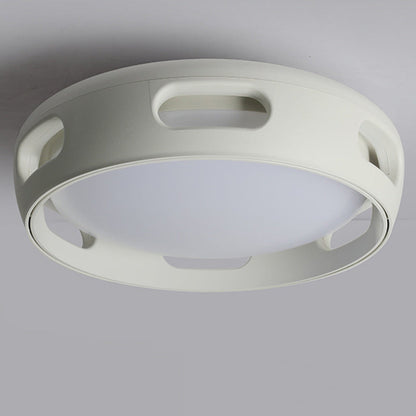 Modern Bladeless LED Ceiling Fan Light