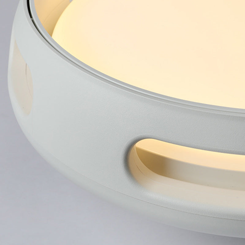 Modern Bladeless LED Ceiling Fan Light