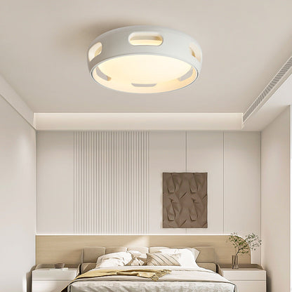 Modern Bladeless LED Ceiling Fan Light