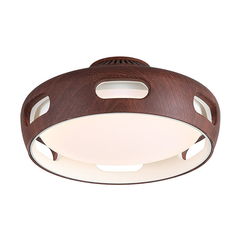 Modern Bladeless LED Ceiling Fan Light