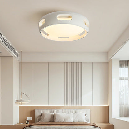 Modern Bladeless LED Ceiling Fan Light