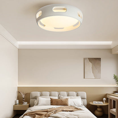 Modern Bladeless LED Ceiling Fan Light