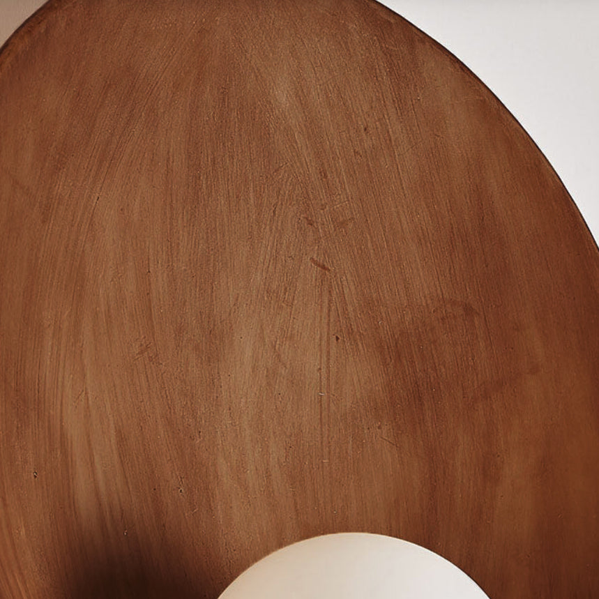 Modern Round Resin Wall Light