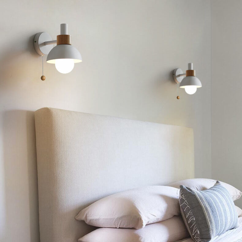 Colorful Macaron Globe Wall Light