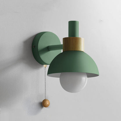 Colorful Macaron Globe Wall Light