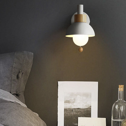 Colorful Macaron Globe Wall Light
