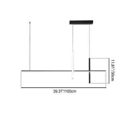 Minimalist Linear LED Pendant Light