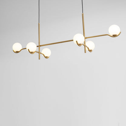 Sleek Multi Head Pendant Light