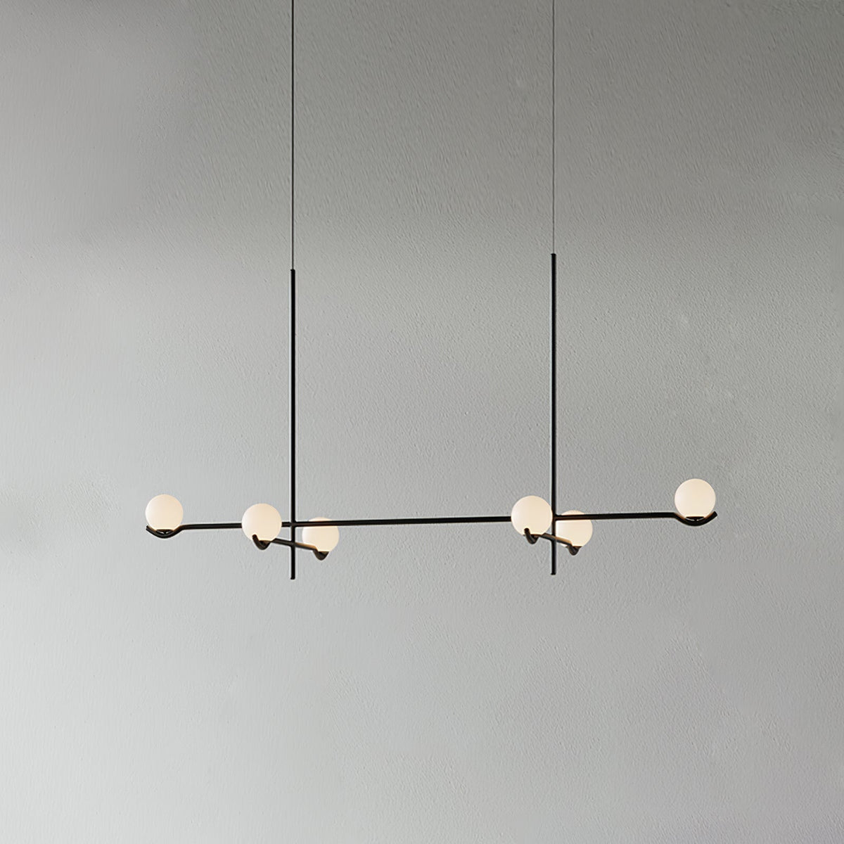 Sleek Multi Head Pendant Light