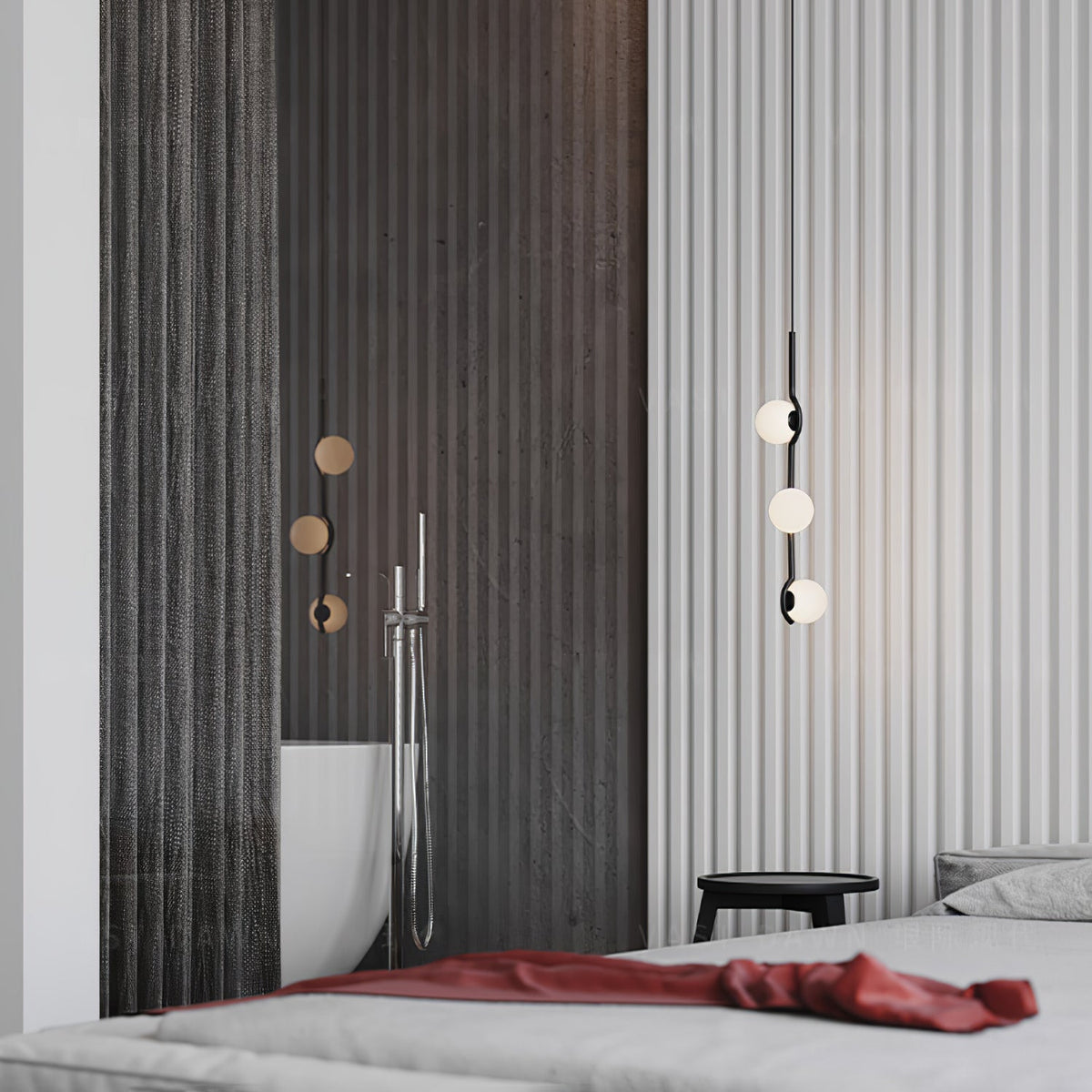 Sleek Multi Head Pendant Light