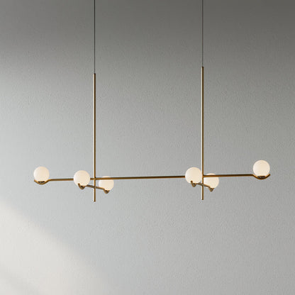 Sleek Multi Head Pendant Light