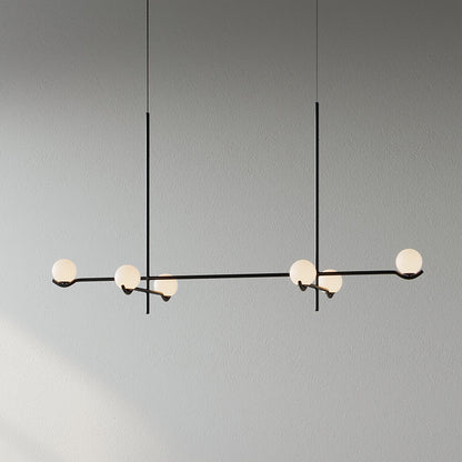 Sleek Multi Head Pendant Light