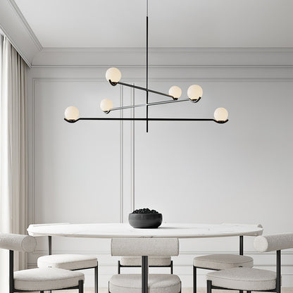 Sleek Multi Head Pendant Light