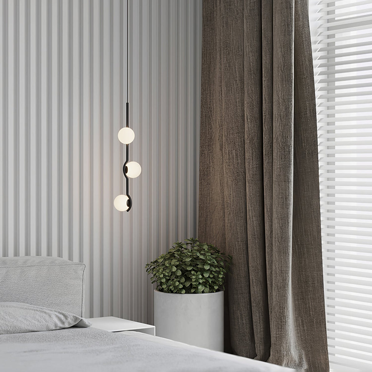 Sleek Multi Head Pendant Light