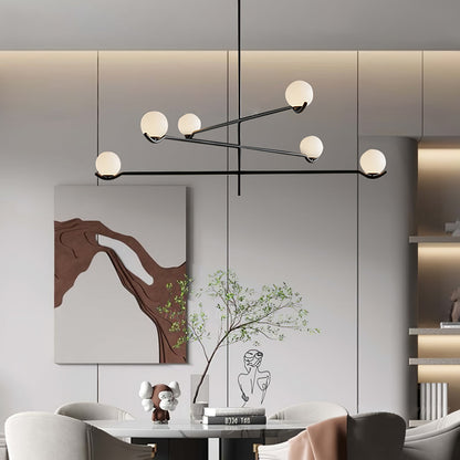 Sleek Multi Head Pendant Light