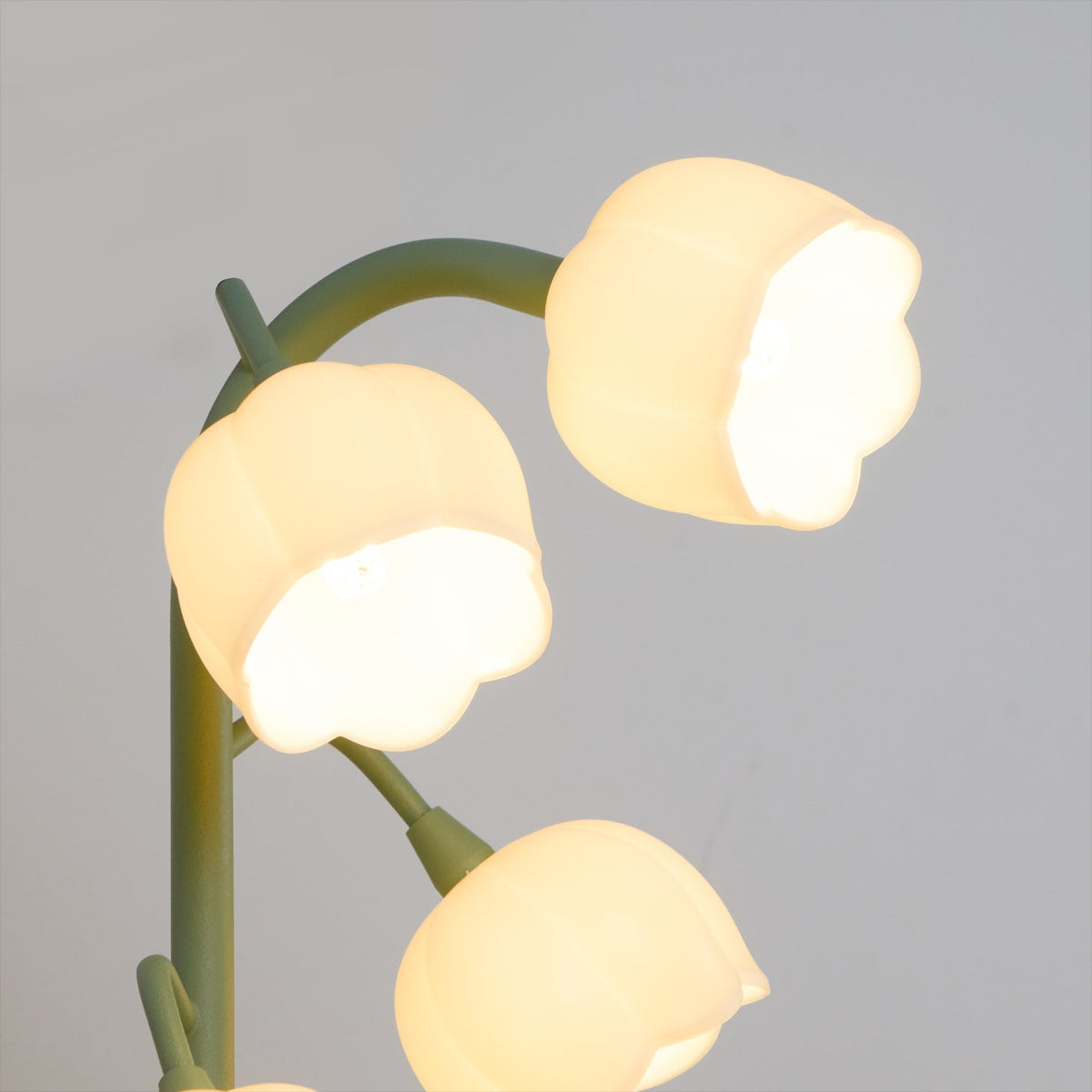 Orchid Glow Bell Table Lamp
