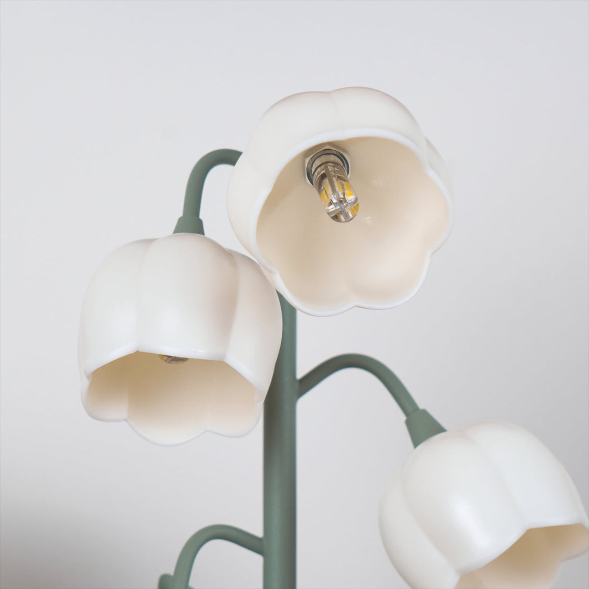 Orchid Glow Bell Table Lamp