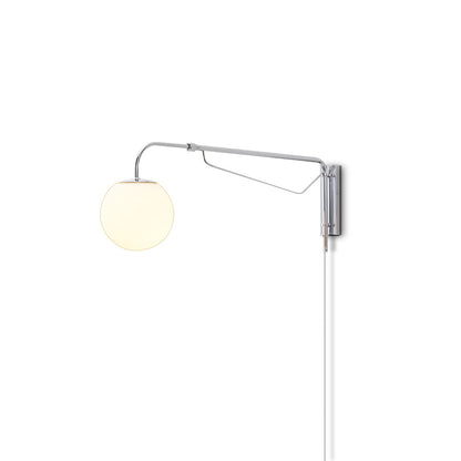 Adjustable Arm Plug-In Wall Light