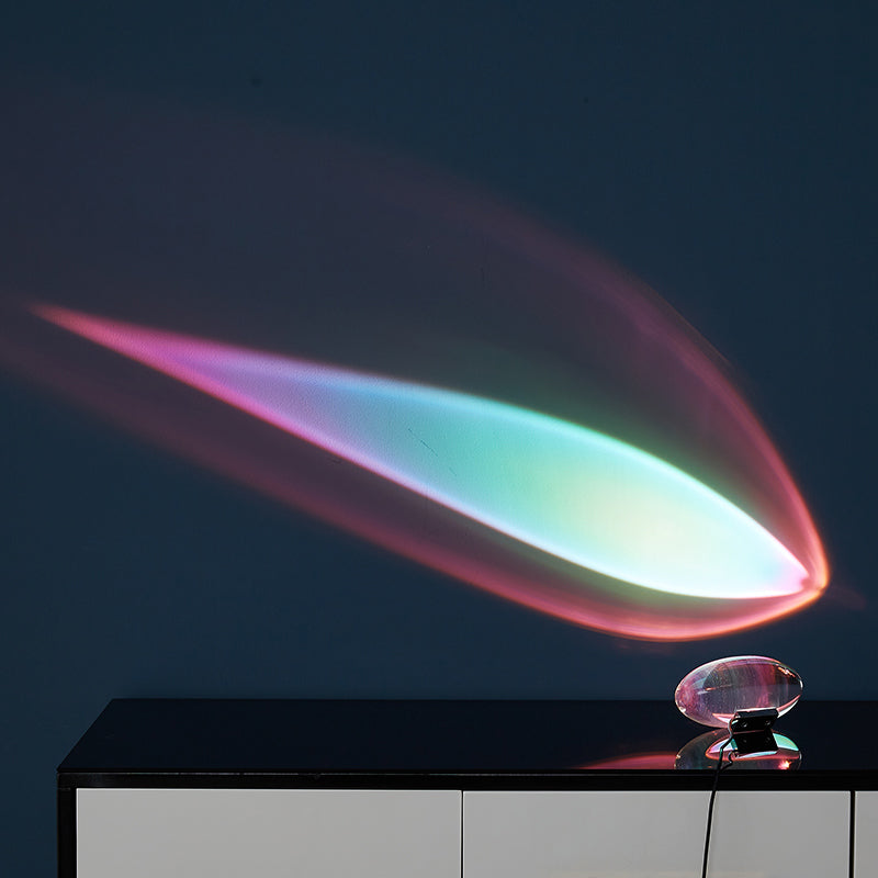 WOMO Star Projector Glass Table Lamp-WM8000