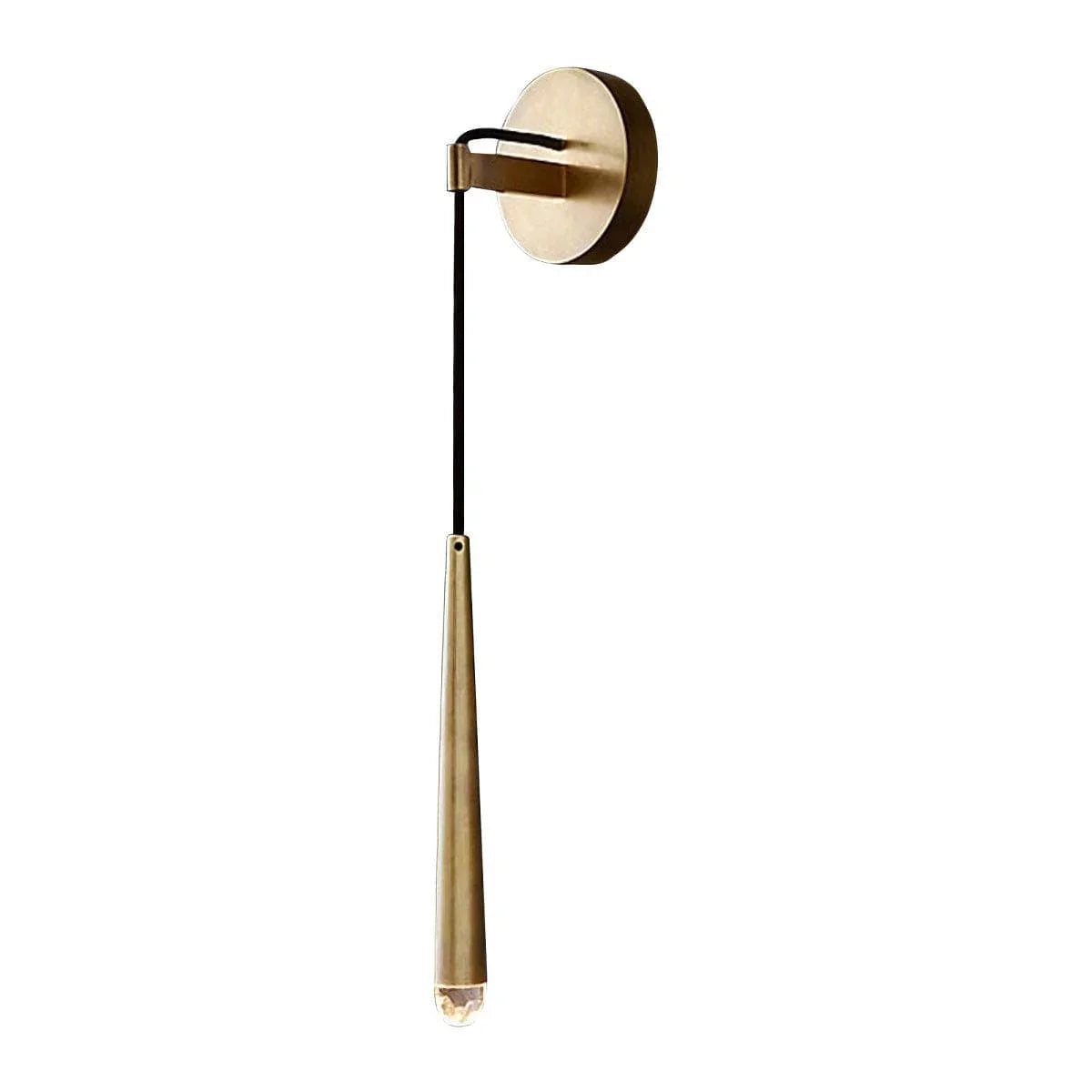 Aquila Brass Tube Wall Lamp
