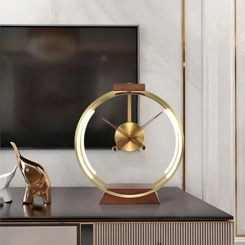 Wireless Charging LED Clock Lamp