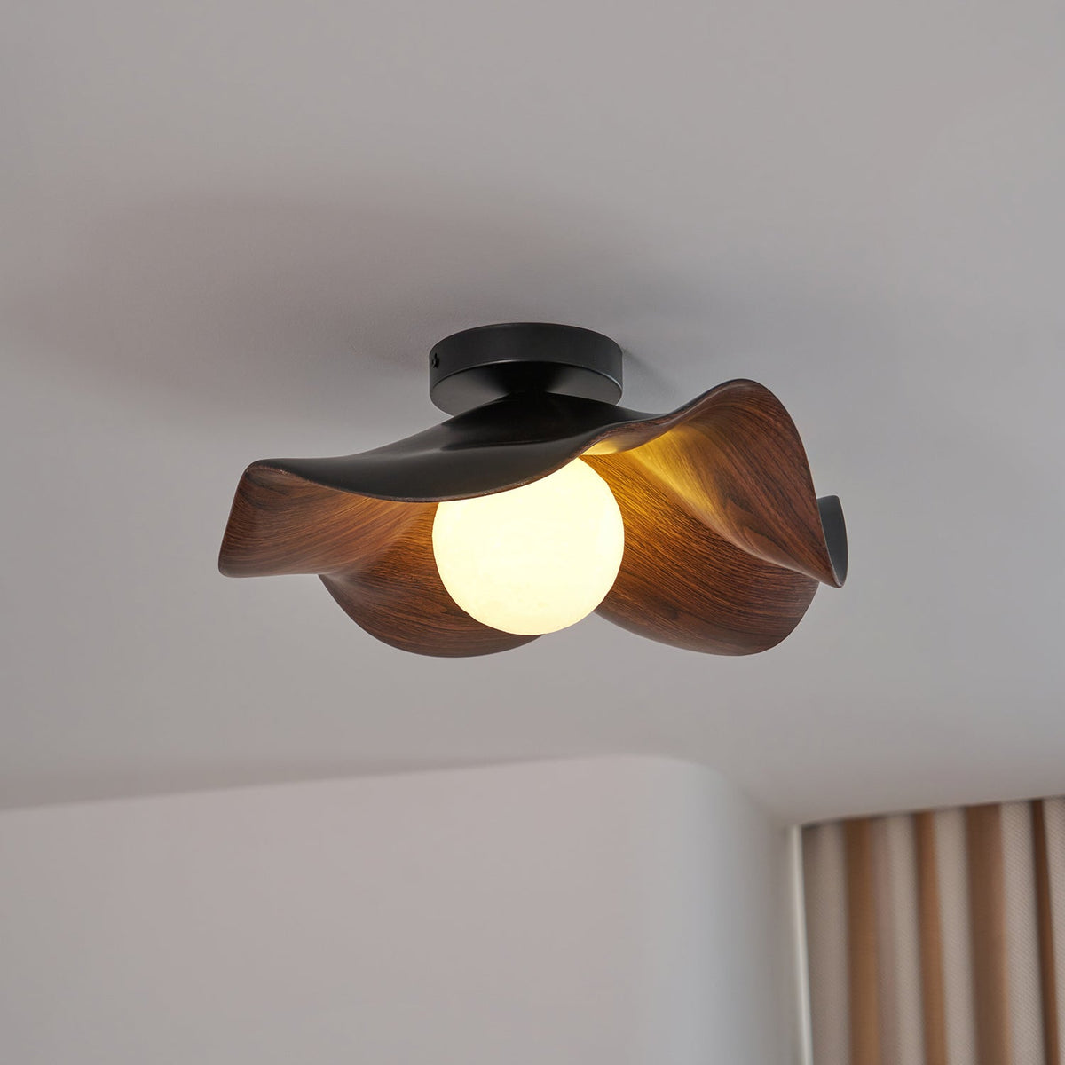 Waveform Ceiling Light