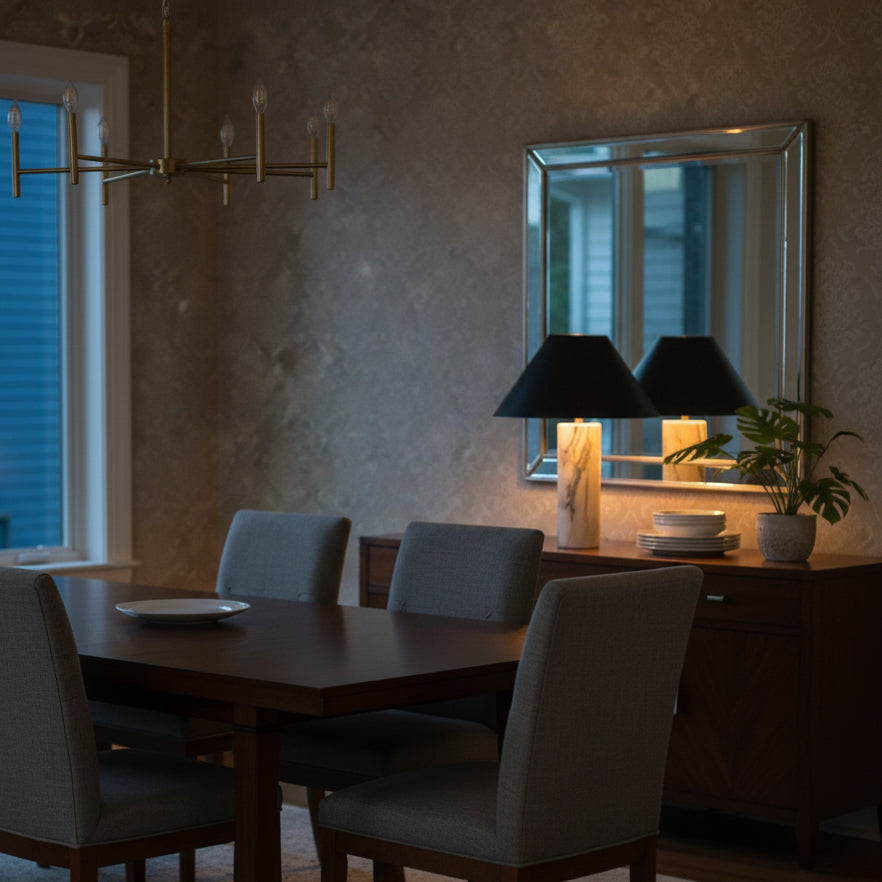 Clario Marble Table Lamp