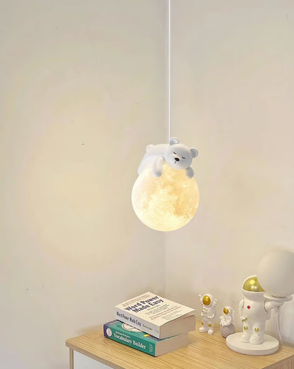 Cream Style Animal Pendant Lamp