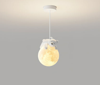 Cream Style Animal Pendant Lamp