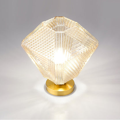 Art Deco Diamond Glass Ceiling Light