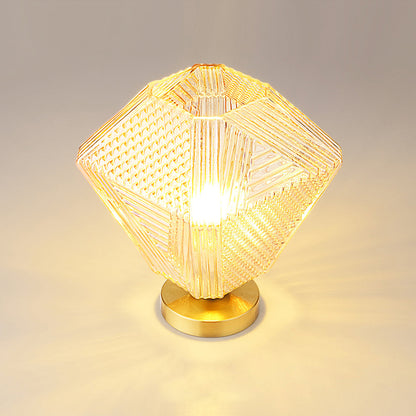 Art Deco Diamond Glass Ceiling Light