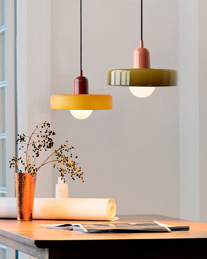 Disc Orb Pendant Light