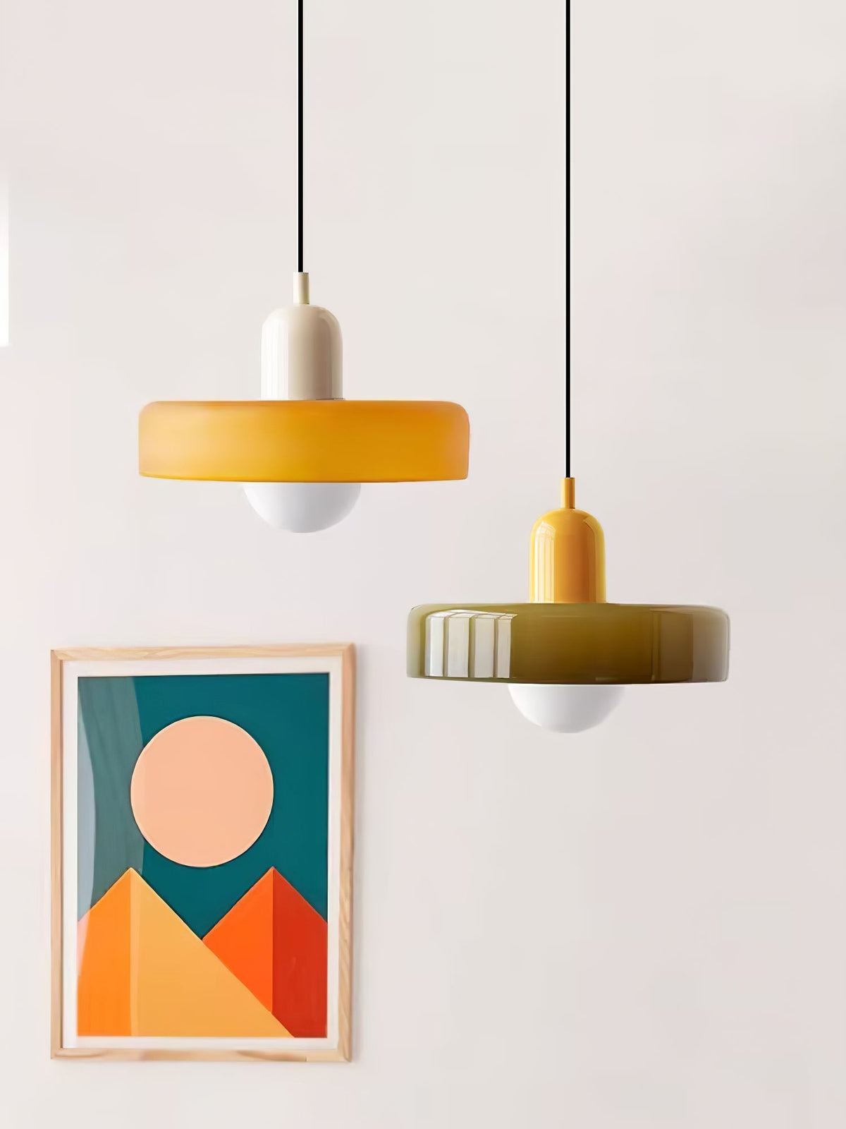 Disc Orb Pendant Light