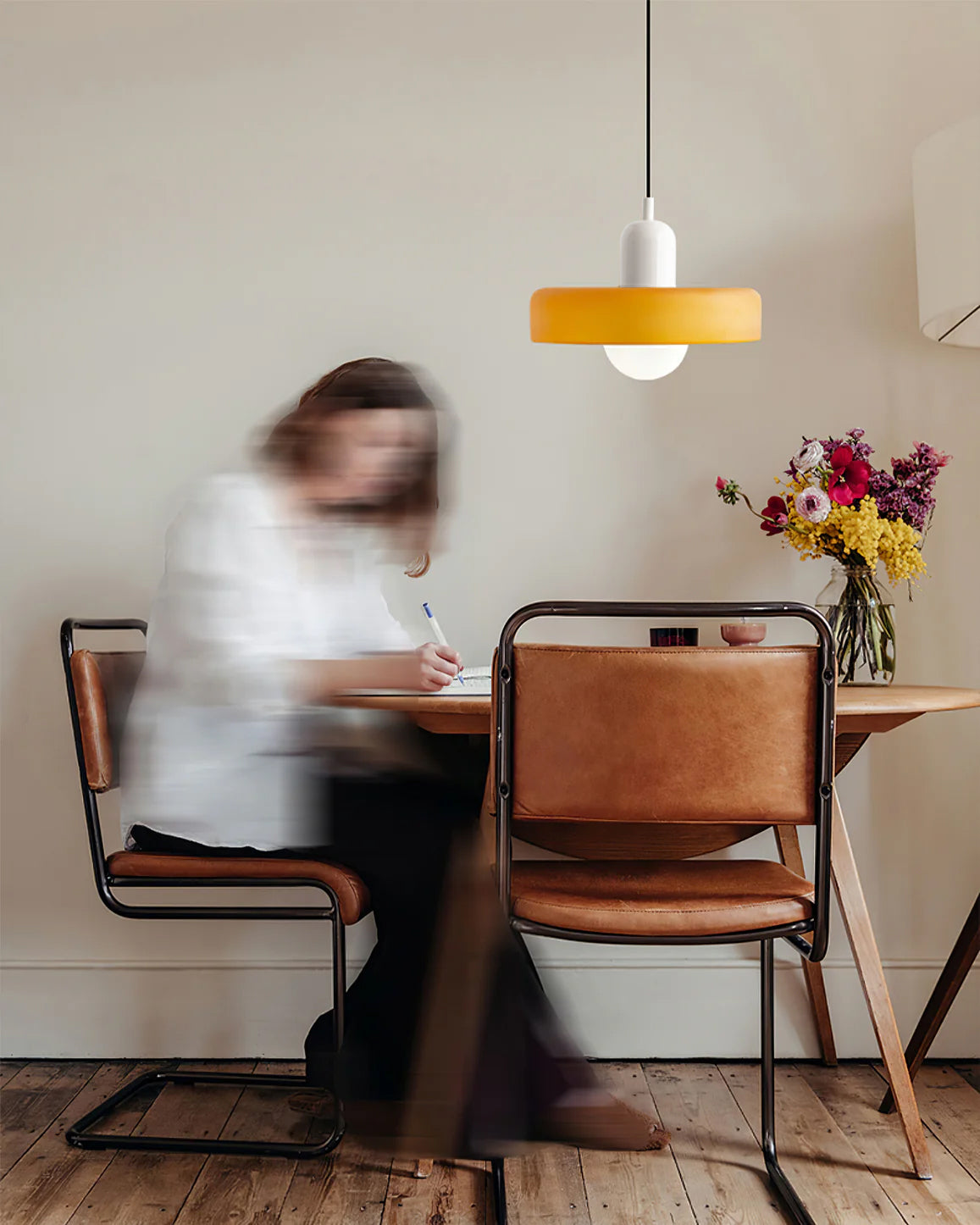 Disc Orb Pendant Light