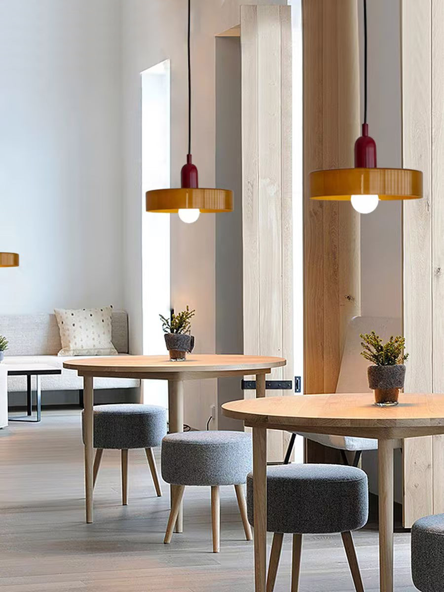 Disc Orb Pendant Light