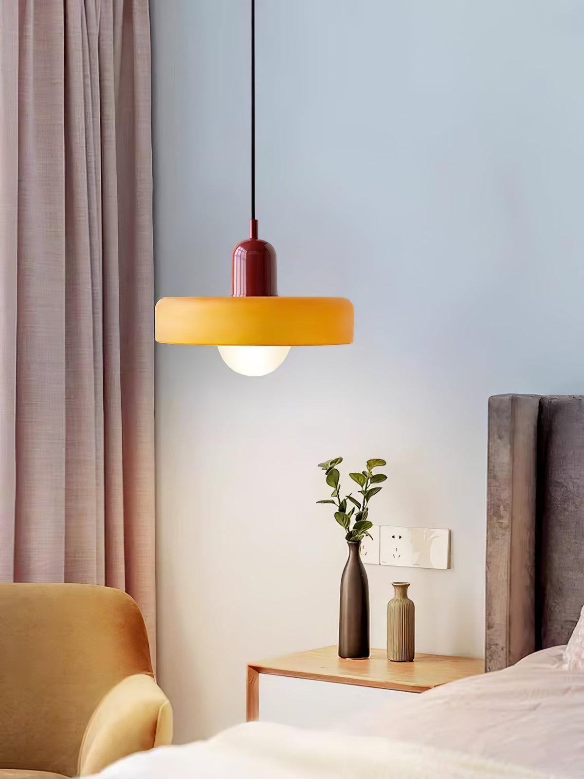 Disc Orb Pendant Light