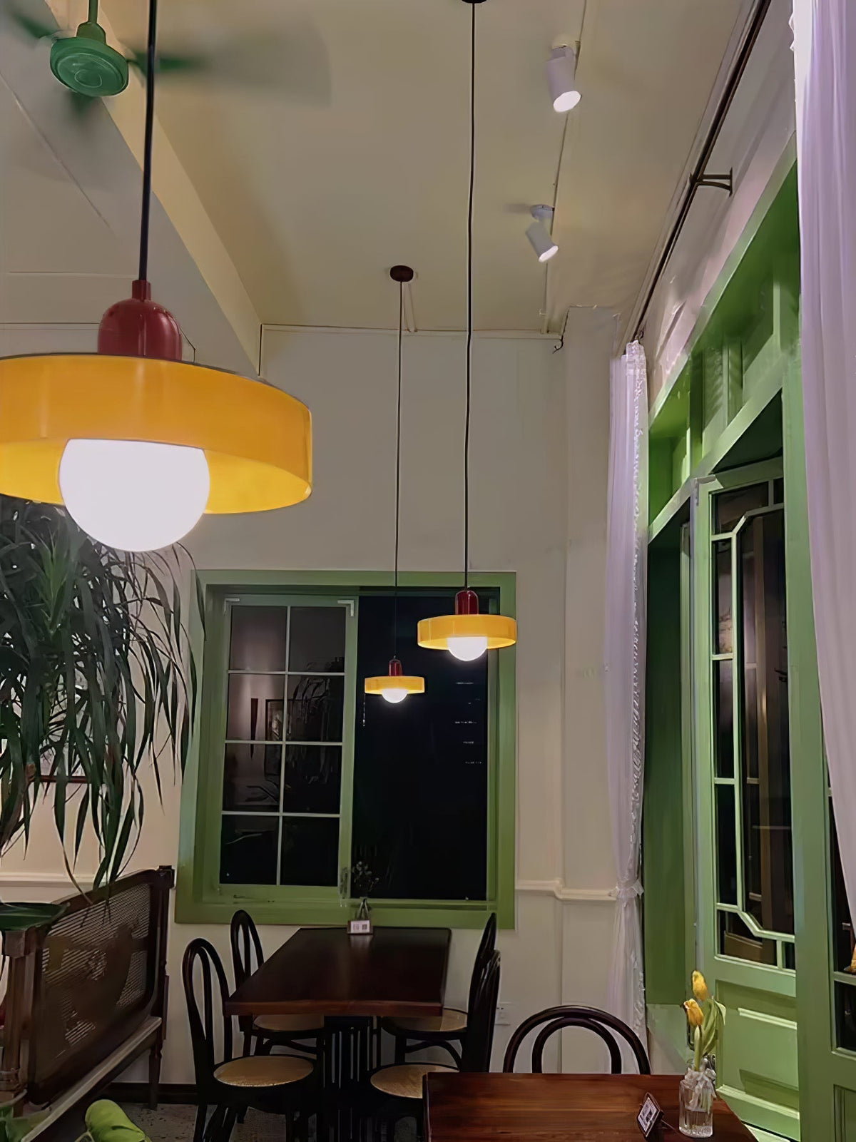 Disc Orb Pendant Light