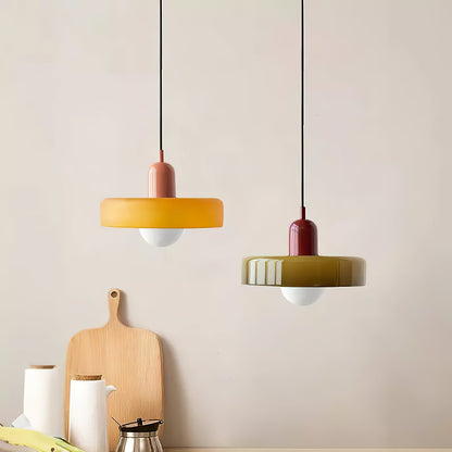 Disc Orb Pendant Light