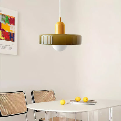 Disc Orb Pendant Light